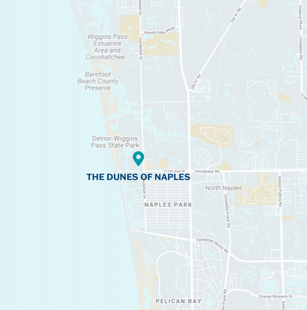 The Dunes of Naples Location